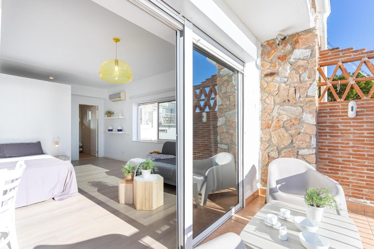 Higueron Rental Playa Estudio Benalmadena Bagian luar foto